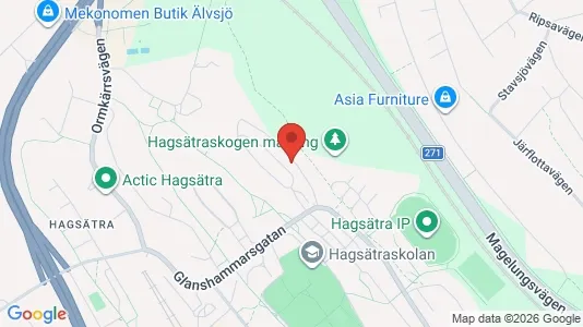 Kontorslokaler att hyra i Söderort - kort over placeringen