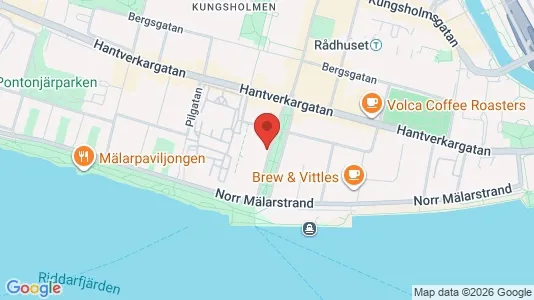 Lagerlokaler att hyra i Kungsholmen - kort over placeringen