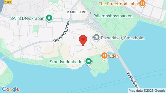 Kontorslokaler att hyra i Kungsholmen - kort over placeringen