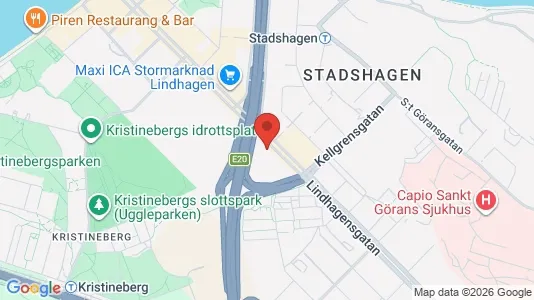 Kontorslokaler att hyra i Kungsholmen - kort over placeringen