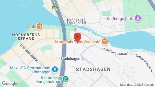 Kontorslokaler att hyra i Kungsholmen - kort over placeringen