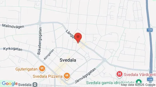 Kontorslokaler att hyra i Hyllie - kort over placeringen