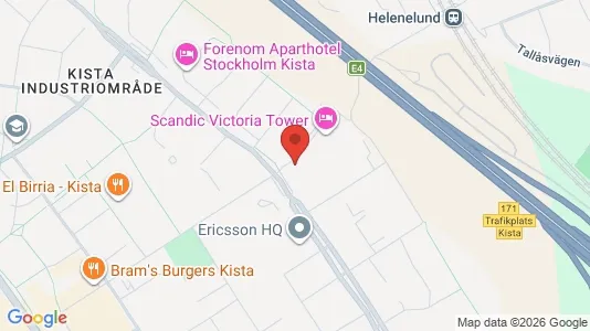 Kontorslokaler att hyra i Västerort - kort over placeringen