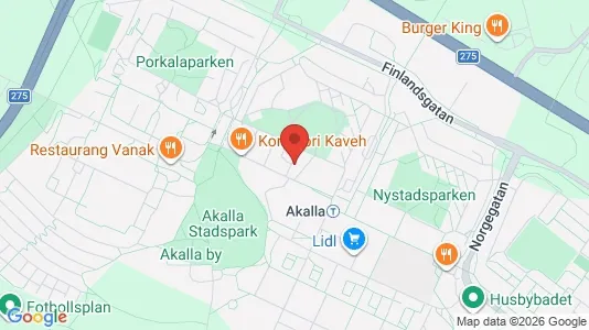 Kontorslokaler att hyra i Västerort - kort over placeringen