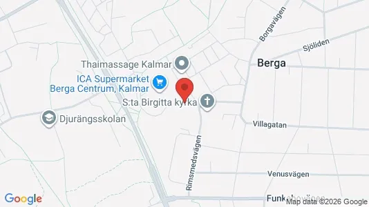 Kontorslokaler att hyra i Kalmar - kort over placeringen