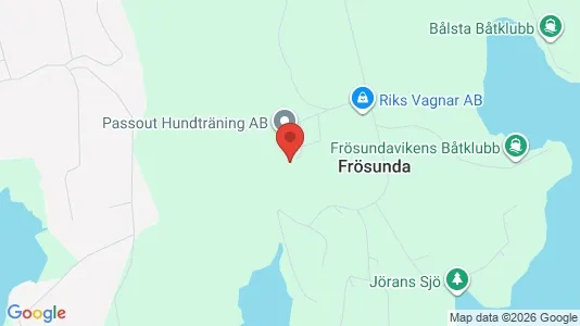 Industrilokaler att hyra i Håbo - kort over placeringen