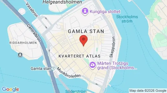 Kontorslokaler att hyra i Stockholm Innerstad - kort over placeringen