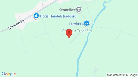 Lagerlokaler att hyra i Kävlinge - kort over placeringen