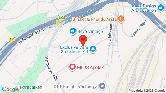 Kontorslokaler att hyra i Söderort - kort over placeringen