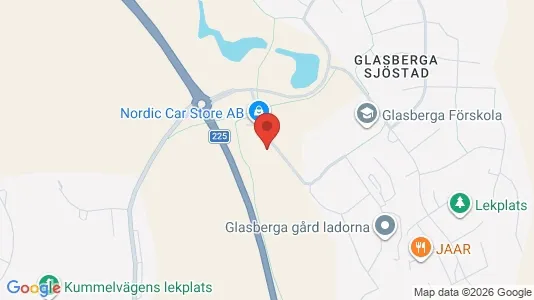Lagerlokaler att hyra i Södertälje - kort over placeringen