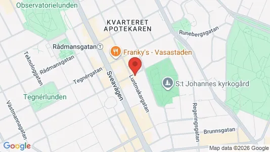 Kontorslokaler att hyra i Stockholm Innerstad - kort over placeringen