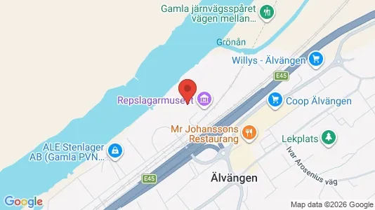 Industrilokaler att hyra i Ale - kort over placeringen