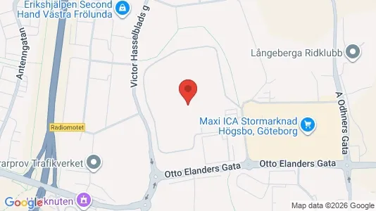 Industrilokaler att hyra i Askim-Frölunda-Högsbo - kort over placeringen