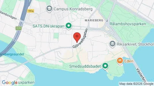 Kontorslokaler att hyra i Kungsholmen - kort over placeringen