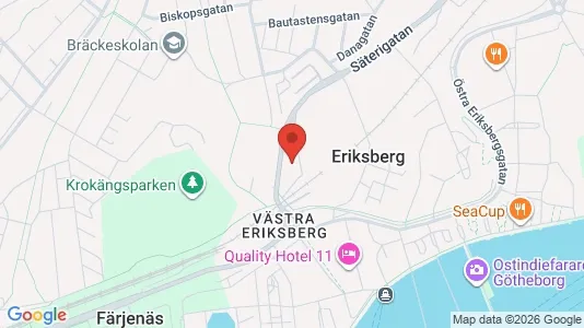 Kontorslokaler att hyra i Lundby - kort over placeringen