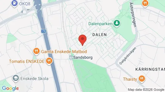 Kontorslokaler att hyra i Söderort - kort over placeringen