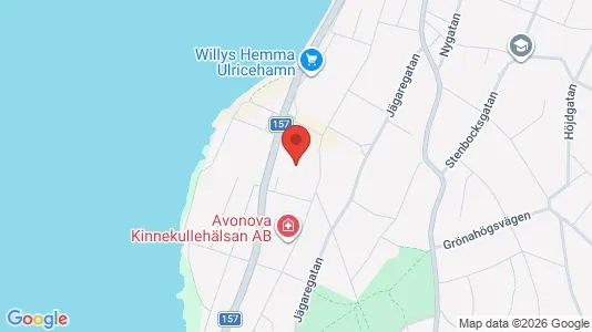Kontorslokaler att hyra i Ulricehamn - kort over placeringen