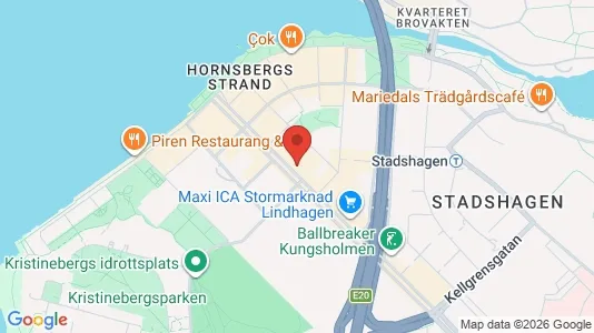 Kontorslokaler att hyra i Kungsholmen - kort over placeringen