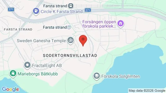 Kontorslokaler att hyra i Söderort - kort over placeringen