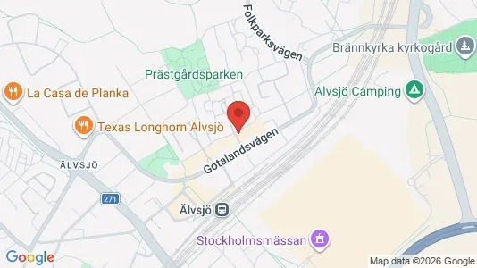 Kontorslokaler att hyra i Söderort - kort over placeringen