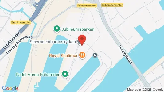 Kontorslokaler att hyra i Lundby - kort over placeringen