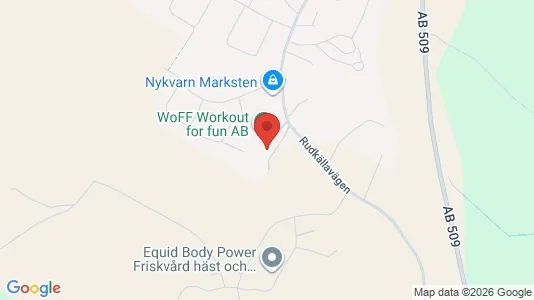 Kontorslokaler att hyra i Nykvarn - kort over placeringen