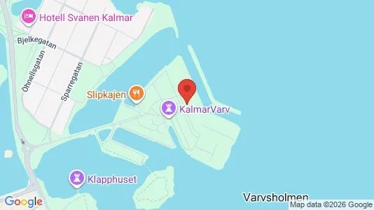 Kontorslokaler att hyra i Kalmar - kort over placeringen