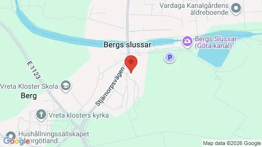 Industrilokaler att hyra i Linköping - kort over placeringen