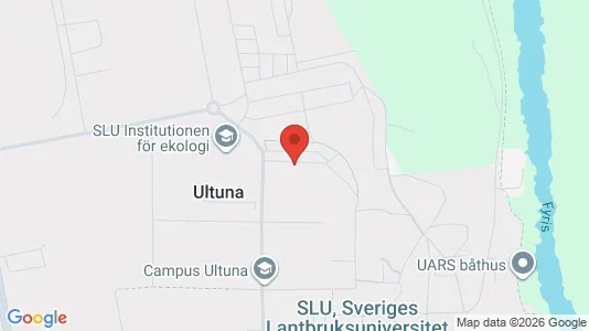 Industrilokaler att hyra i Uppsala - kort over placeringen