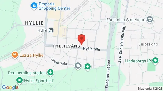 Kontorslokaler att hyra i Fosie - kort over placeringen