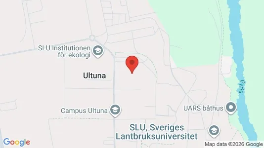 Kontorslokaler att hyra i Uppsala - kort over placeringen