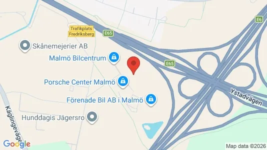 Kontorslokaler att hyra i Fosie - kort over placeringen