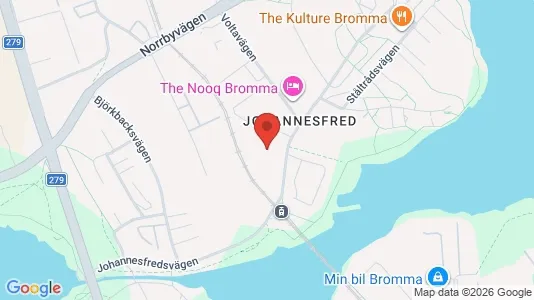 Kontorslokaler att hyra i Västerort - kort over placeringen