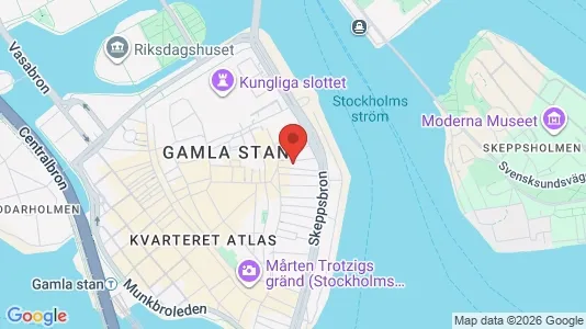 Kontorslokaler att hyra i Stockholm Innerstad - kort over placeringen