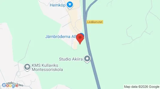 Kontorslokaler att hyra i Kungsbacka - kort over placeringen