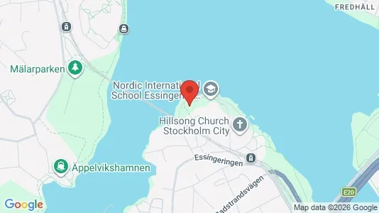 Industrilokaler att hyra i Kungsholmen - kort over placeringen