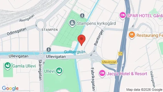 Kontorslokaler att hyra i Örgryte-Härlanda - kort over placeringen