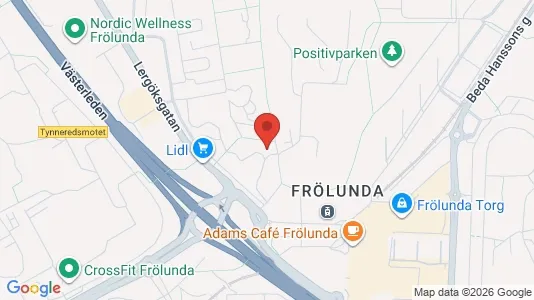Industrilokaler att hyra i Askim-Frölunda-Högsbo - kort over placeringen