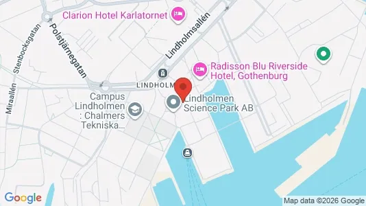 Kontorslokaler att hyra i Lundby - kort over placeringen