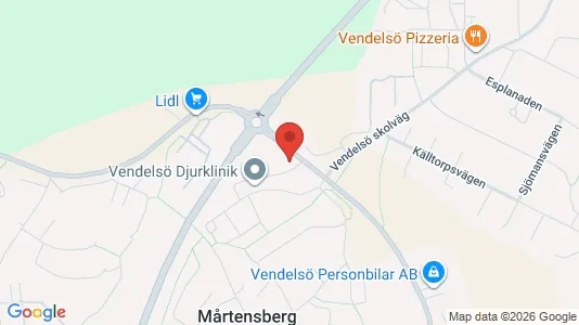 Lagerlokaler att hyra i Haninge - kort over placeringen