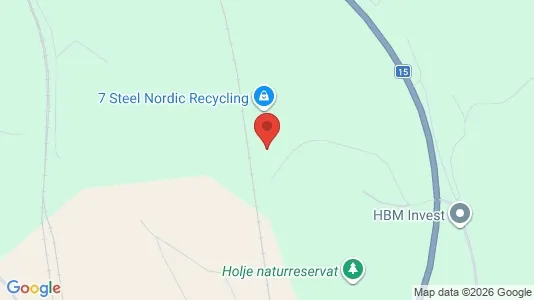Industrilokaler att hyra i Olofström - kort over placeringen