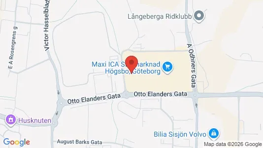 Kontorslokaler att hyra i Askim-Frölunda-Högsbo - kort over placeringen