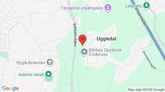 Kontorslokaler att hyra i Askim-Frölunda-Högsbo - kort over placeringen
