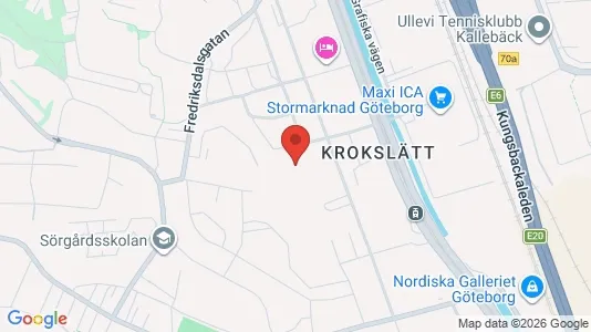 Kontorslokaler att hyra i Örgryte-Härlanda - kort over placeringen