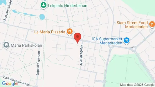 Affärslokaler att hyra i Helsingborg - kort over placeringen