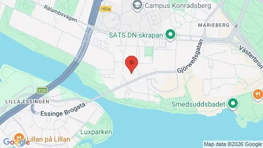 Kontorslokaler att hyra i Kungsholmen - kort over placeringen