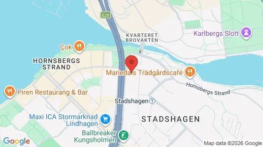 Kontorslokaler att hyra i Kungsholmen - kort over placeringen