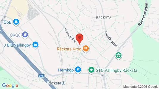 Kontorslokaler att hyra i Västerort - kort over placeringen