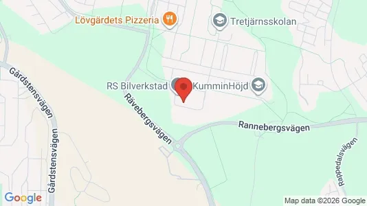 Industrilokaler att hyra i Angered - kort over placeringen