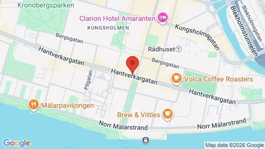 Kontorslokaler att hyra i Kungsholmen - kort over placeringen